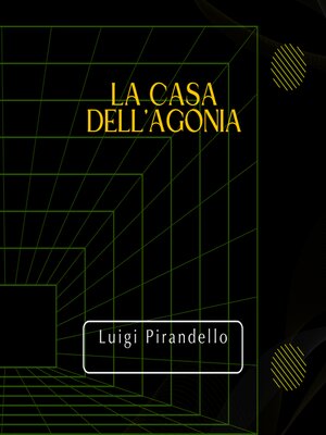 cover image of La casa dell'agonia